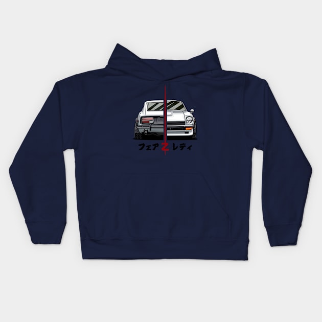 Fairlady Z S30 Kids Hoodie by Markaryan